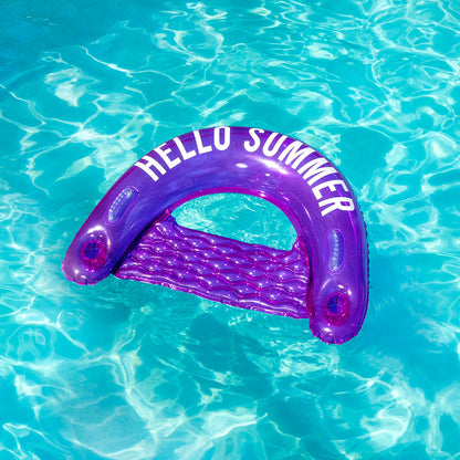 Large Sun Chair - Grape Soda - "Hello Summer"
