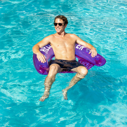 Large Sun Chair - Grape Soda - "Hello Summer"