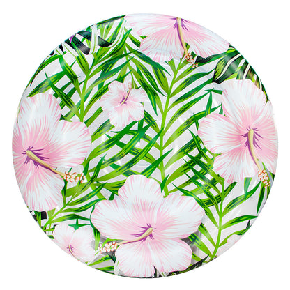 Giant Island 60" - Tropical Hibiscus Flowers