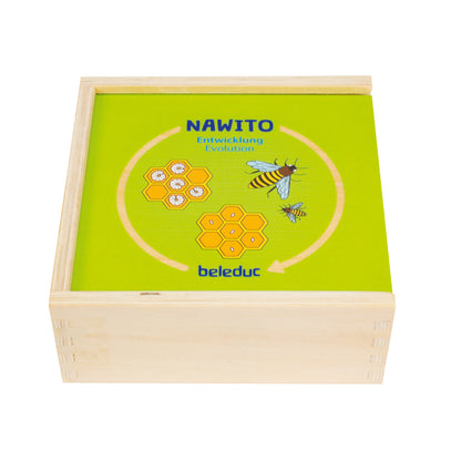 Beleduc Nawito 10-Pack Evolution Wooden Puzzles - 30 pc