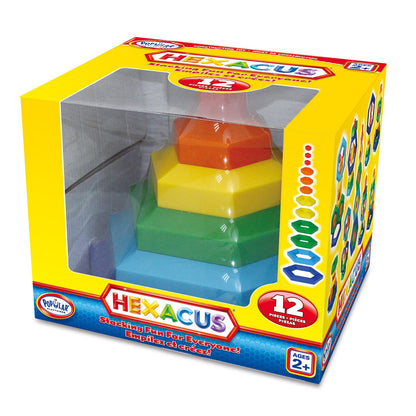Popular Playthings Hexacus Stacking Game