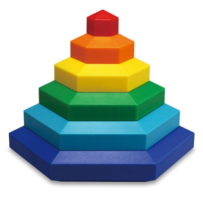 Popular Playthings Hexacus Stacking Game