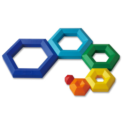 Popular Playthings Hexacus Stacking Game