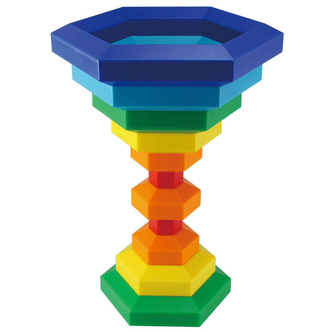 Popular Playthings Hexacus Stacking Game