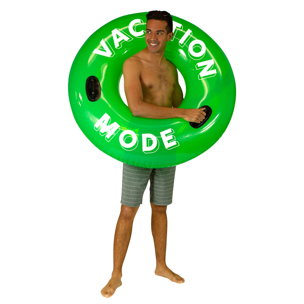 Pool Tube 48" - Sour Apple - "Vacation Mode"