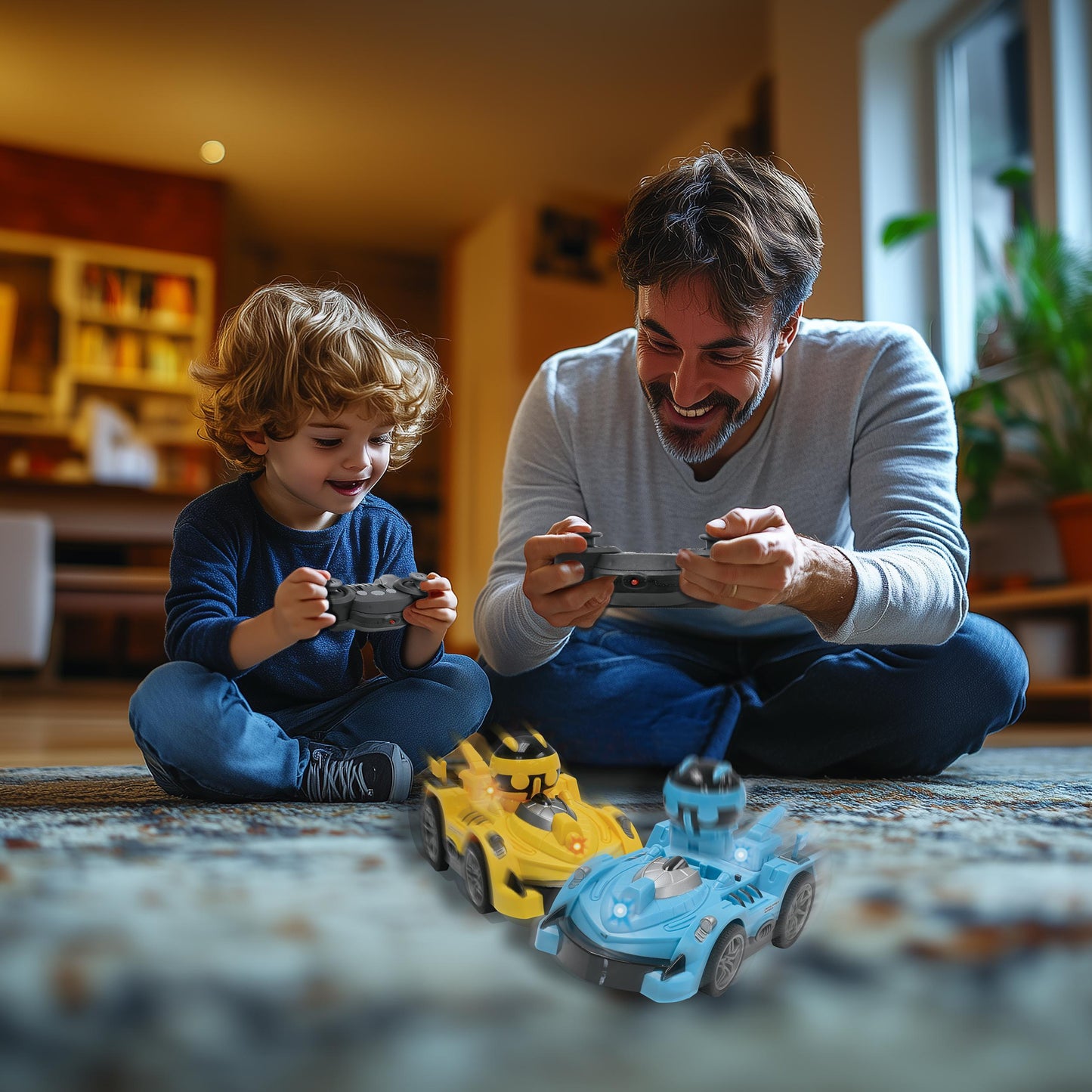 LEXIBOOK Crosslander Bumper Radio-Controlled Cars with Removable Figures