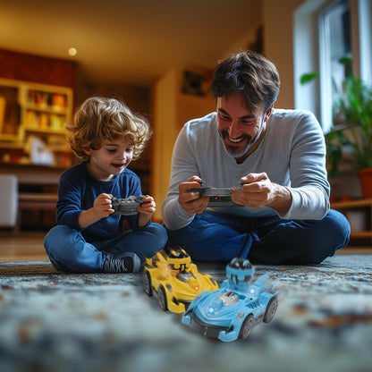 LEXIBOOK Crosslander Bumper Radio-Controlled Cars with Removable Figures