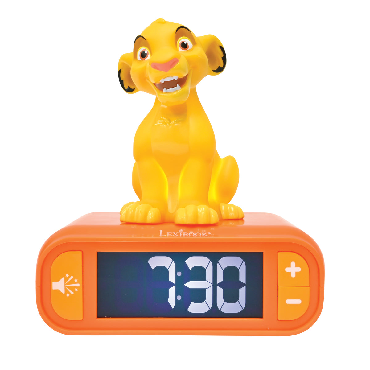 Simba Night light Alarm Clock with sounds