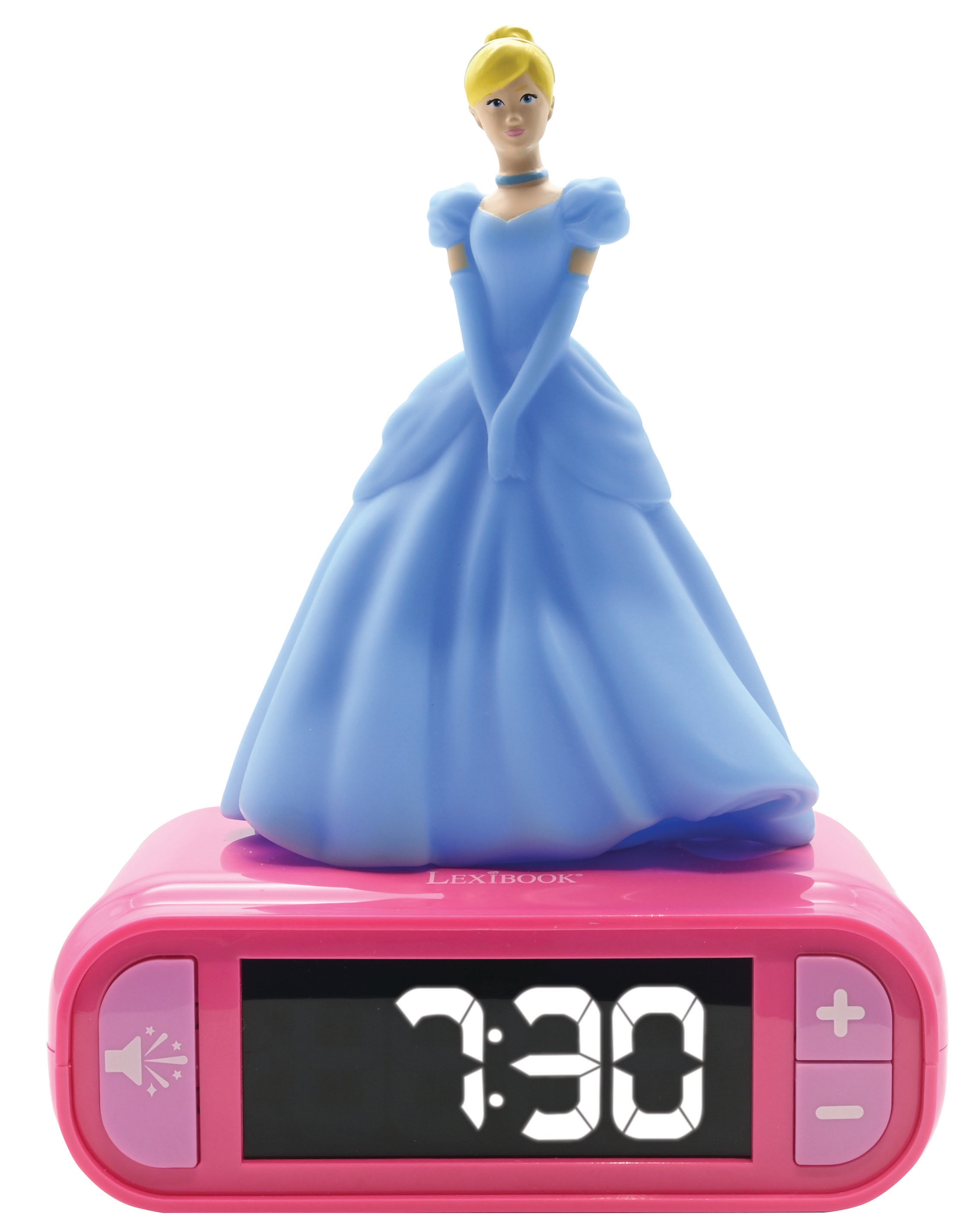 Time Clock Princess Disney Princess Enchanted Digital Alarm Clock with Nightlight – Toys