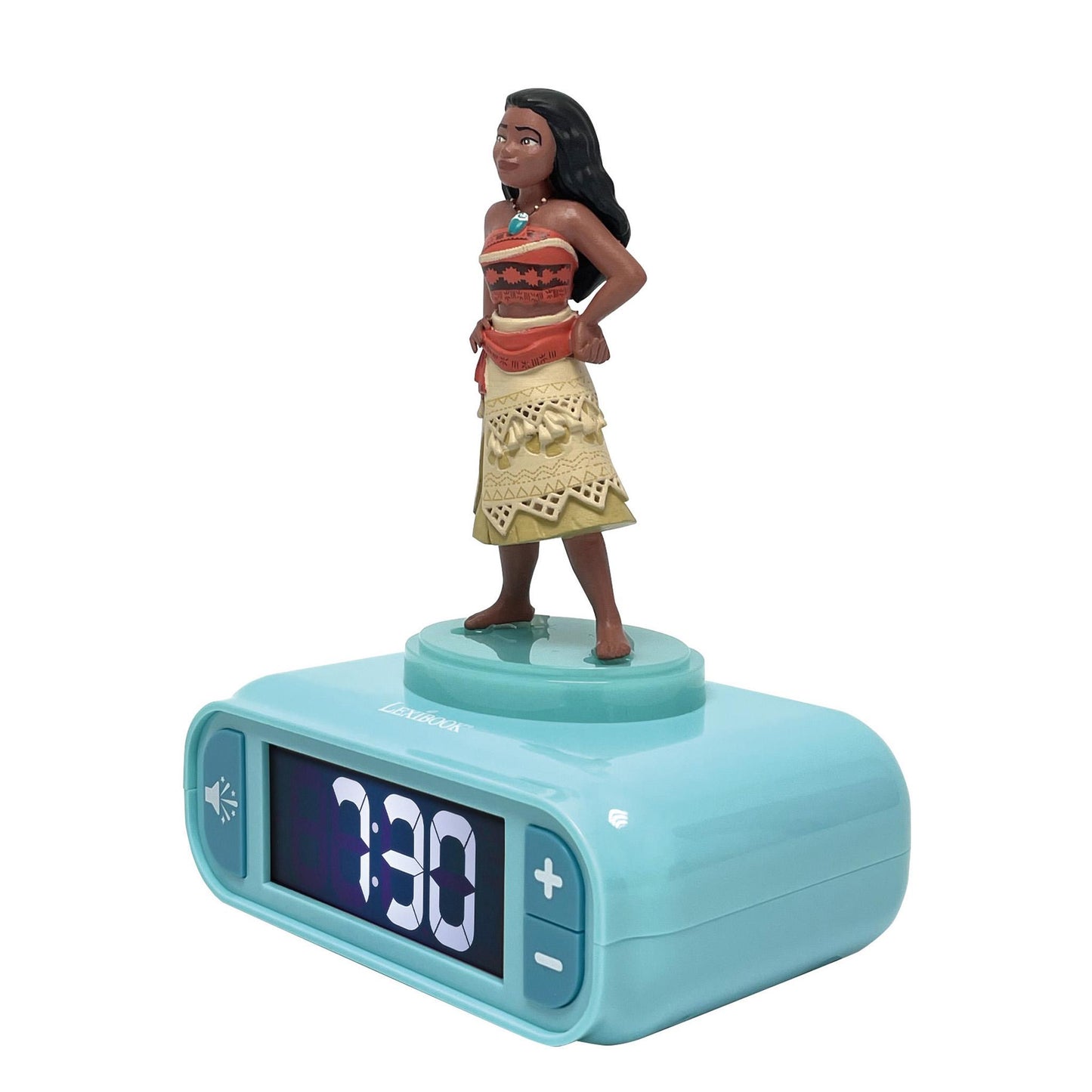 Lexibook Disney Vaiana Night Light Alarm Clock - Moana Themed