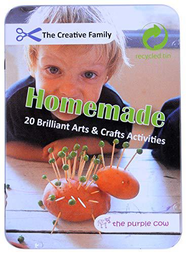 The Purple Cow Homemade The Creative Family 20-Activity Craft Kit