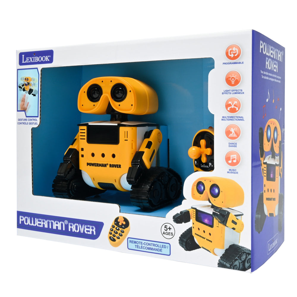 LEXIBOOK My Multifunction Robot with Voice Changer, Gesture Control, Lights and Songs