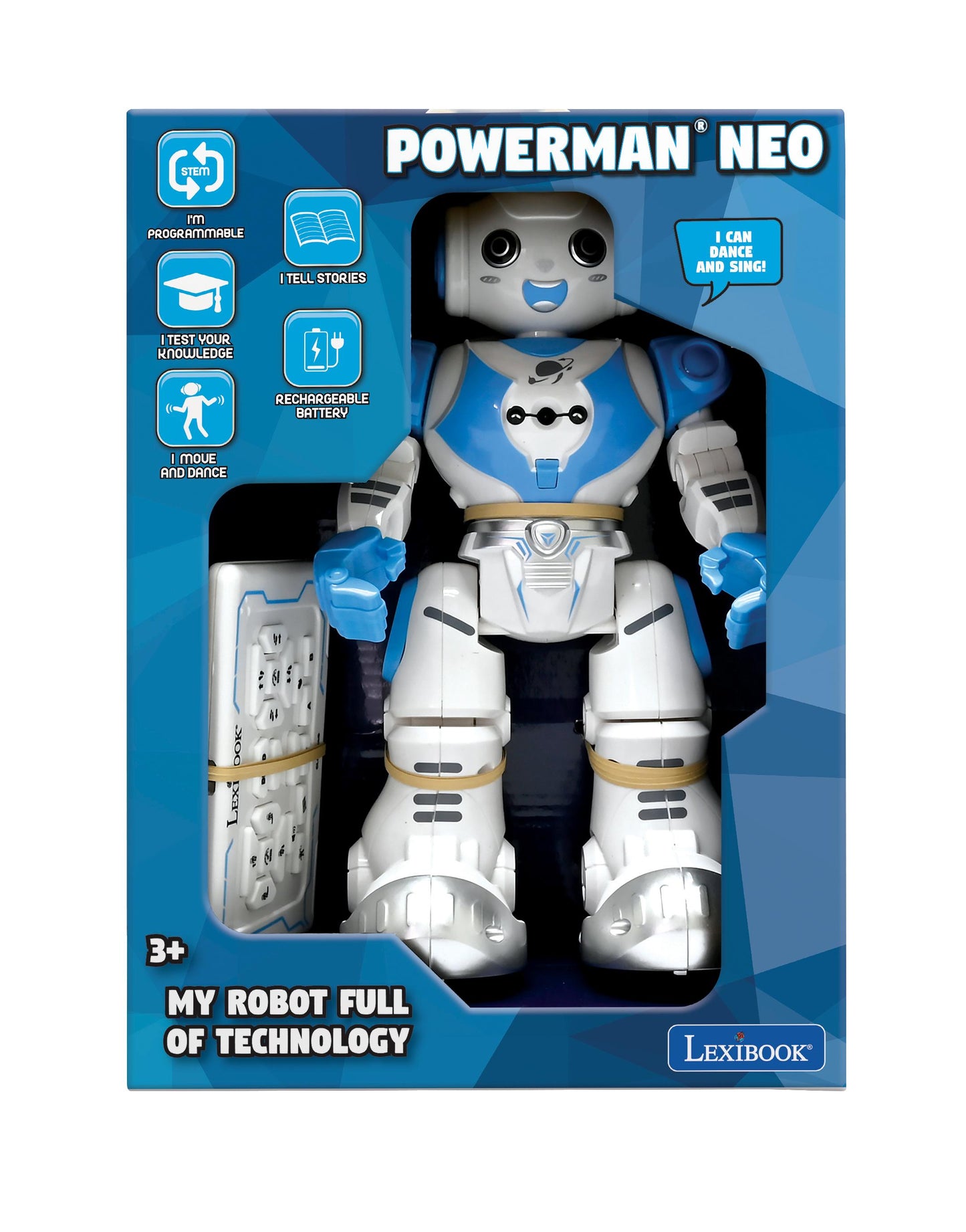 LEXIBOOK Powerman Neo Interactive Programmable Robot