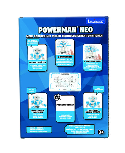 LEXIBOOK Powerman Neo Interactive Programmable Robot