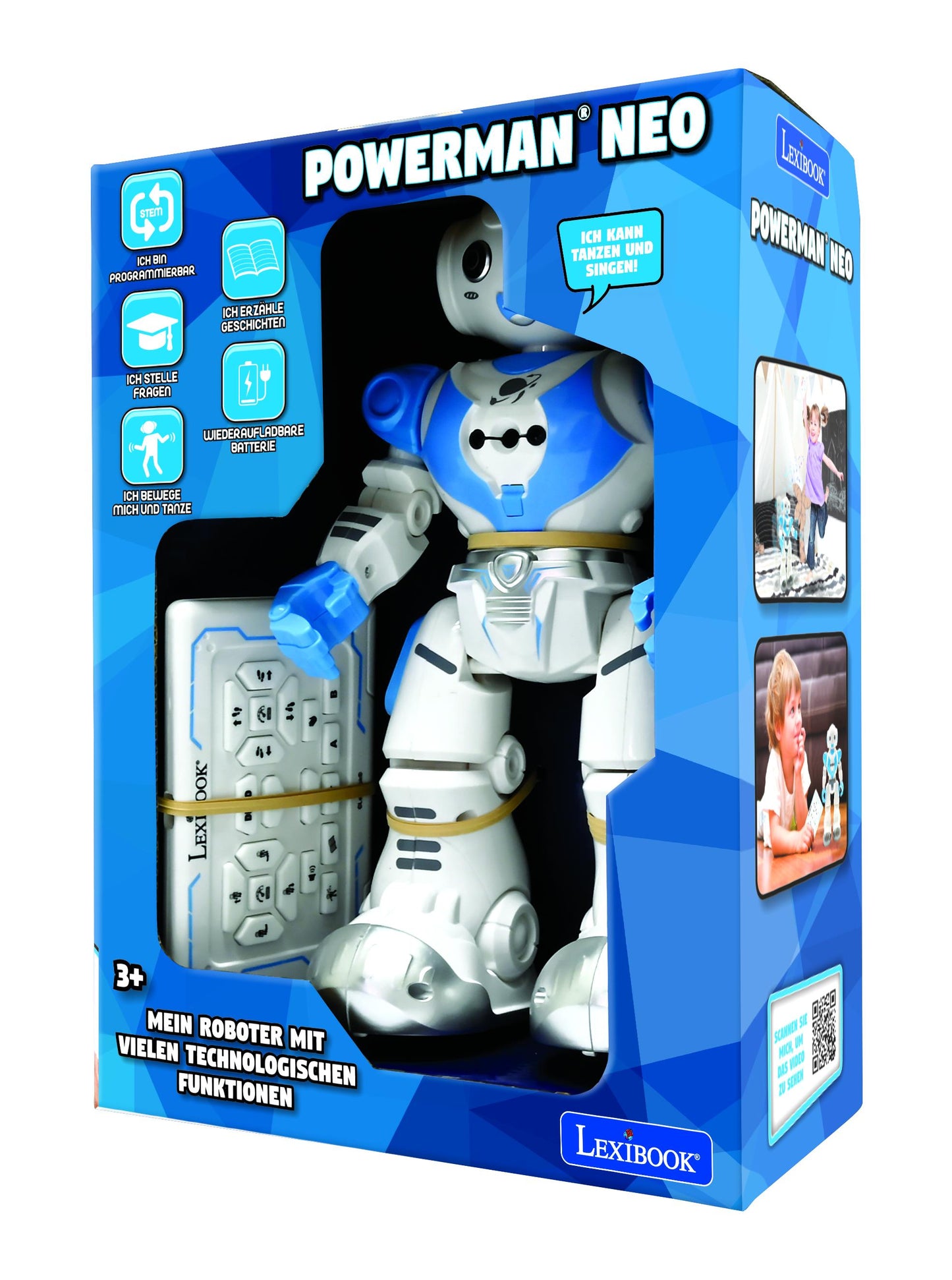LEXIBOOK Powerman Neo Interactive Programmable Robot