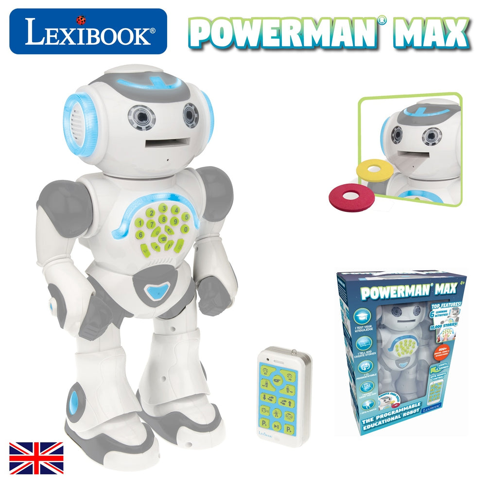 Lexibook POWERMAN Max - Interactive STEM Educational Robot