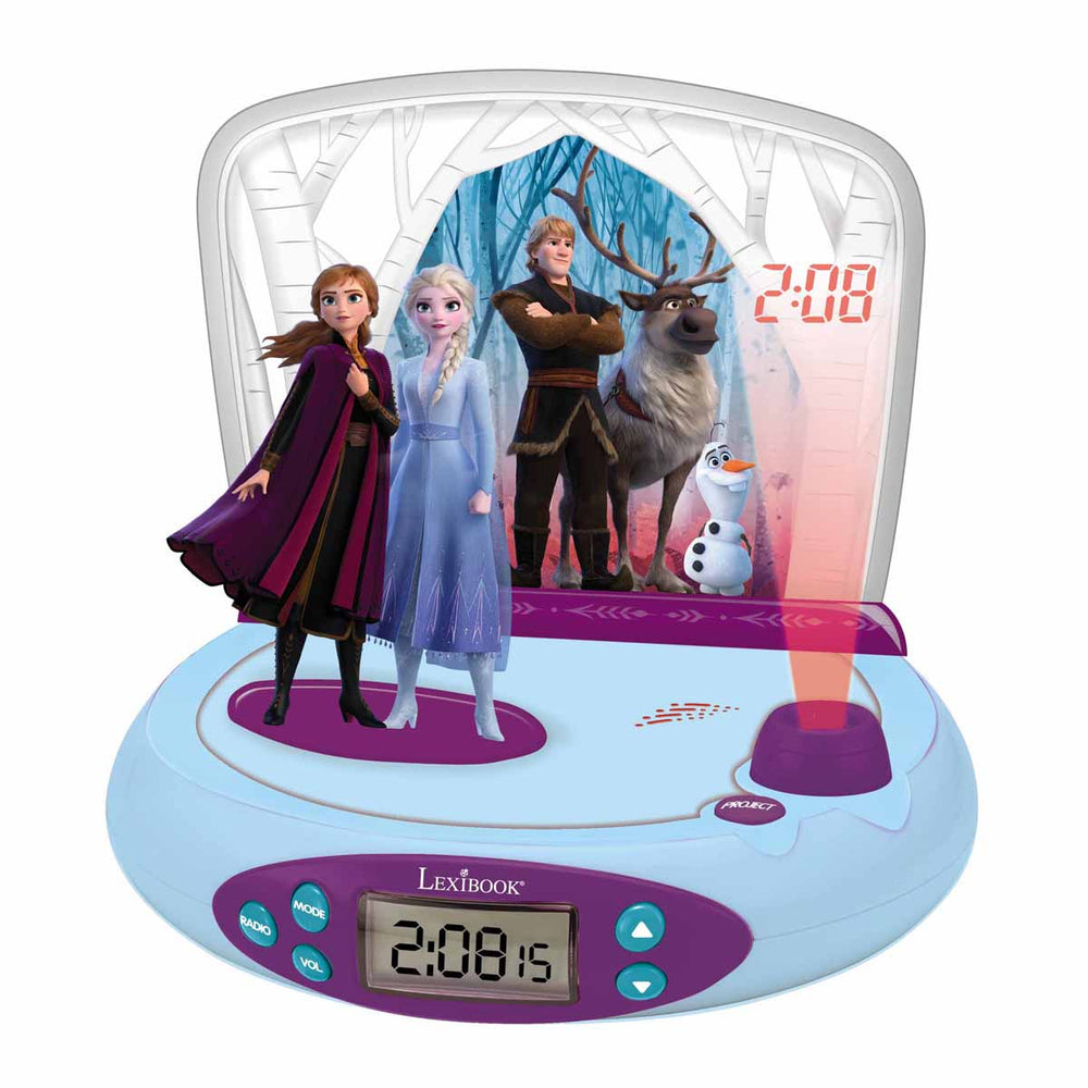 Disney Frozen II Projector clock with sounds