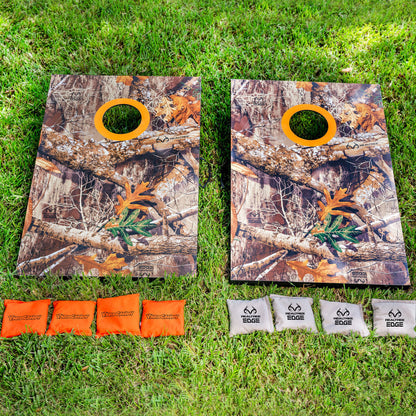 Realtree Edge Wooden Cornhole Set by YardCandy