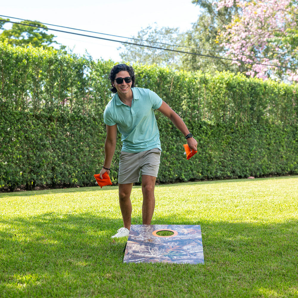 Realtree Edge Wooden Cornhole Set by YardCandy