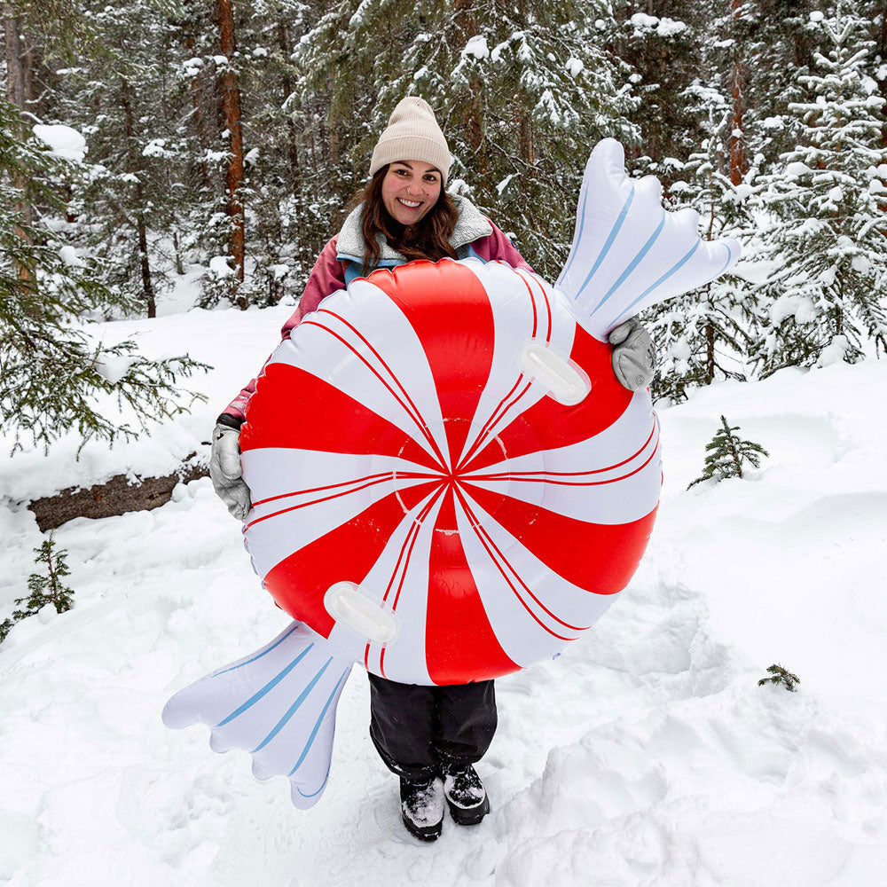 Peppermint Snow Tube