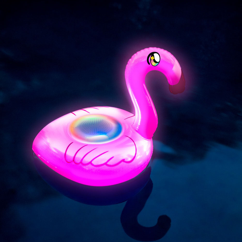 Floating Flamingo LED Speaker with Bluetooth