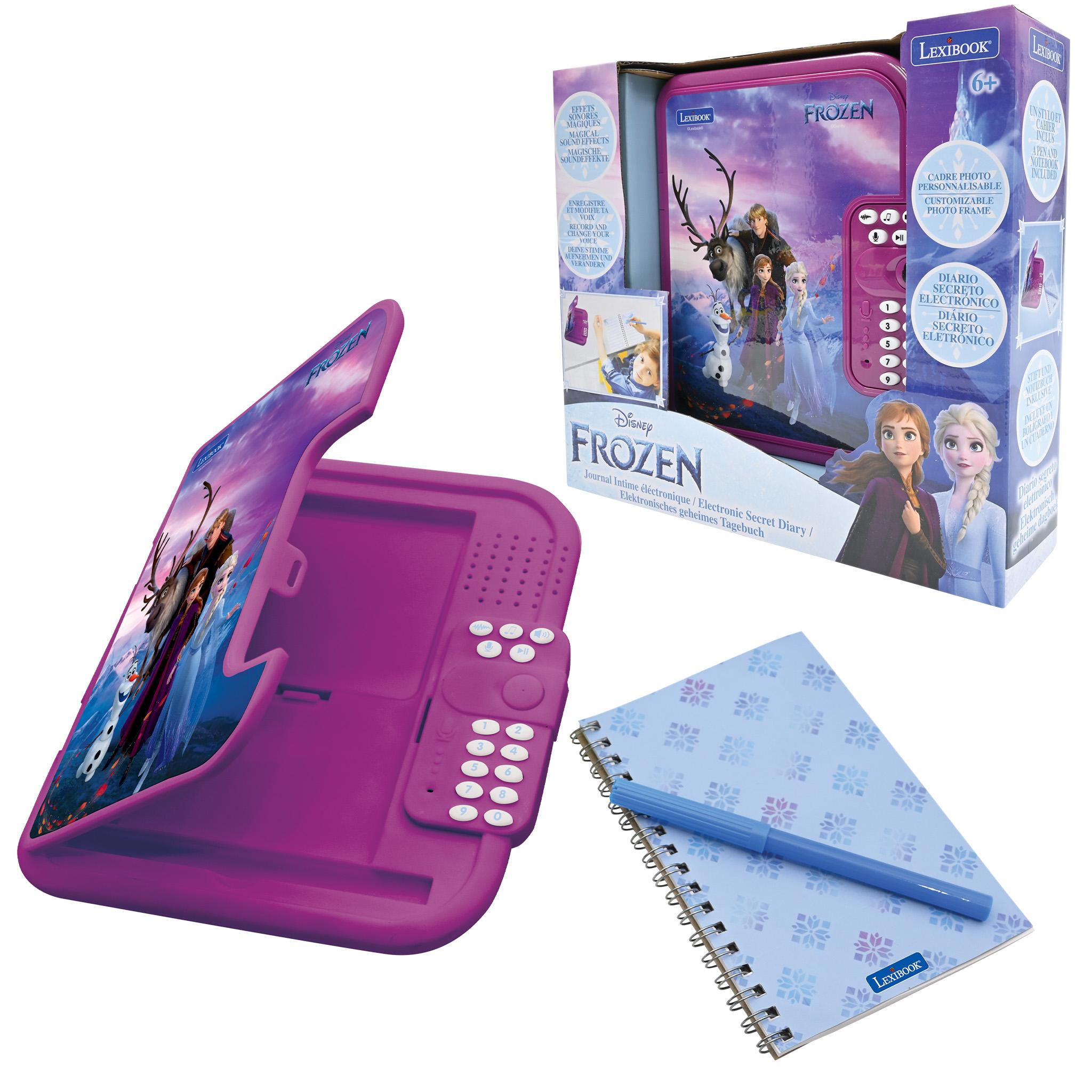 Safety Sam Notebook Frozen Secret Safe Electronic Notebook - Pink – Toys