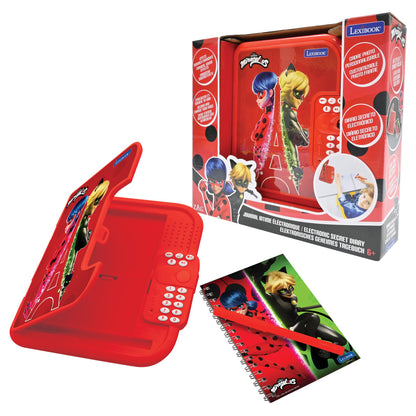 Miraculous Secret Safe Electronic Notebook - Ladybug and Cat Noir