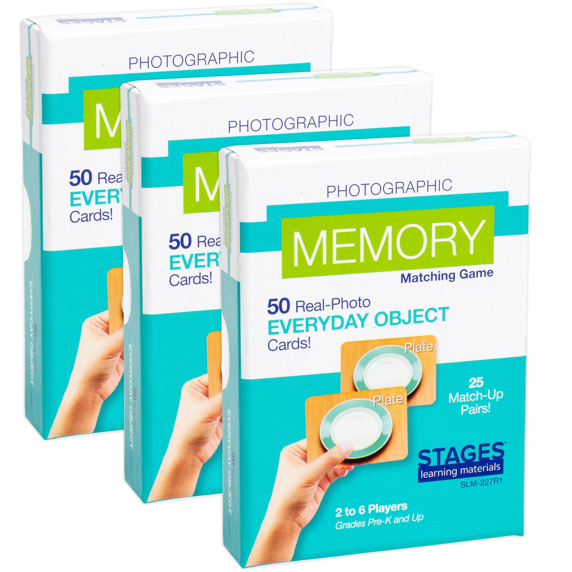 Object Learning Memory Stages Learning Materials - Everyday Objects Memory Game Trio – Toys