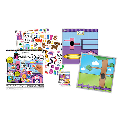 Colorforms Pets Picture Playset - Interactive Sticker Board