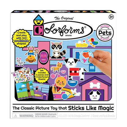 Colorforms Pets Picture Playset - Interactive Sticker Board