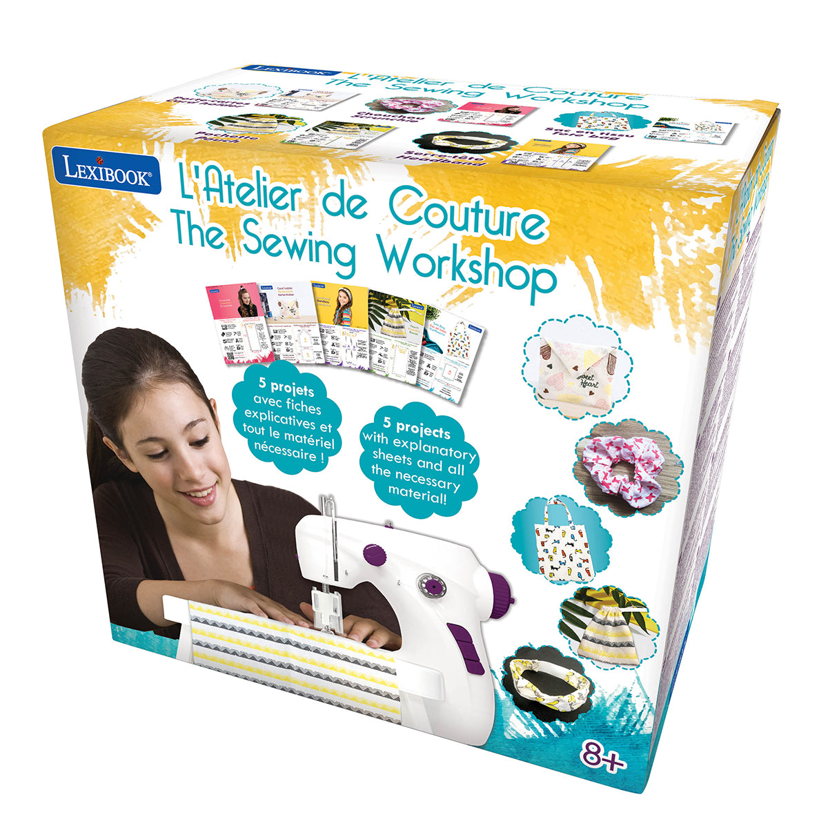 Lexibook Jr Lexibook Junior Beginner Sewing Workshop Kit – Toys