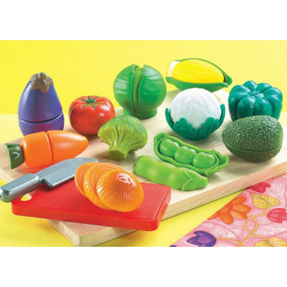 Small World Toys Peel 'N' Play Vegetable Set, 13 Pieces