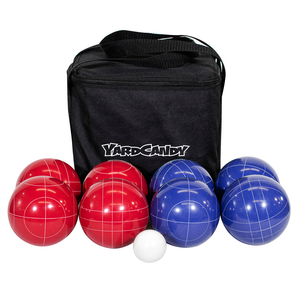YardCandy Deluxe Bocce Set with Storage Bag