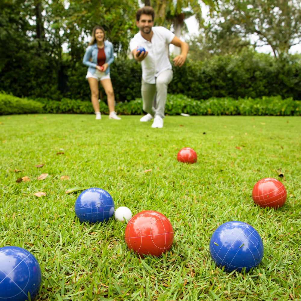 YardCandy Deluxe Bocce Set with Storage Bag