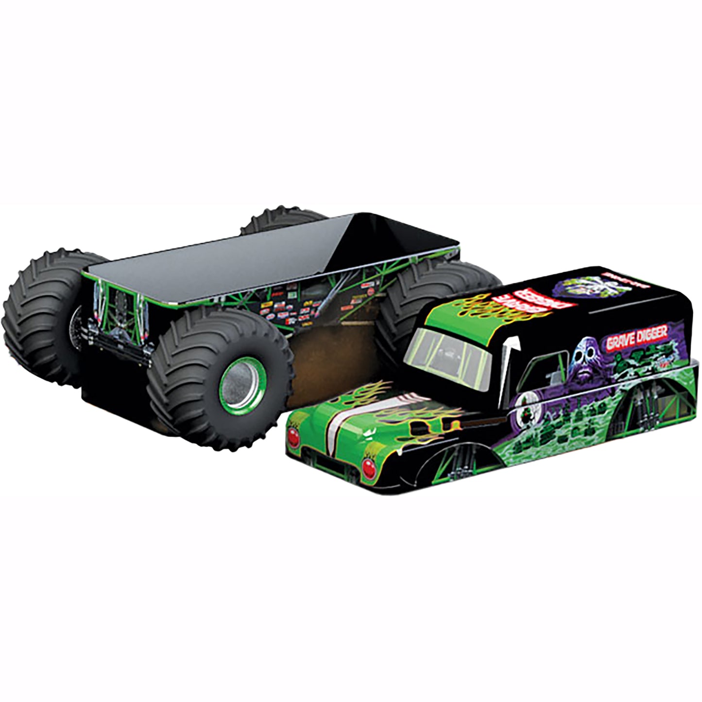 Monster Jam Grave Digger 550pc Jigsaw Puzzle in Collectible Tin