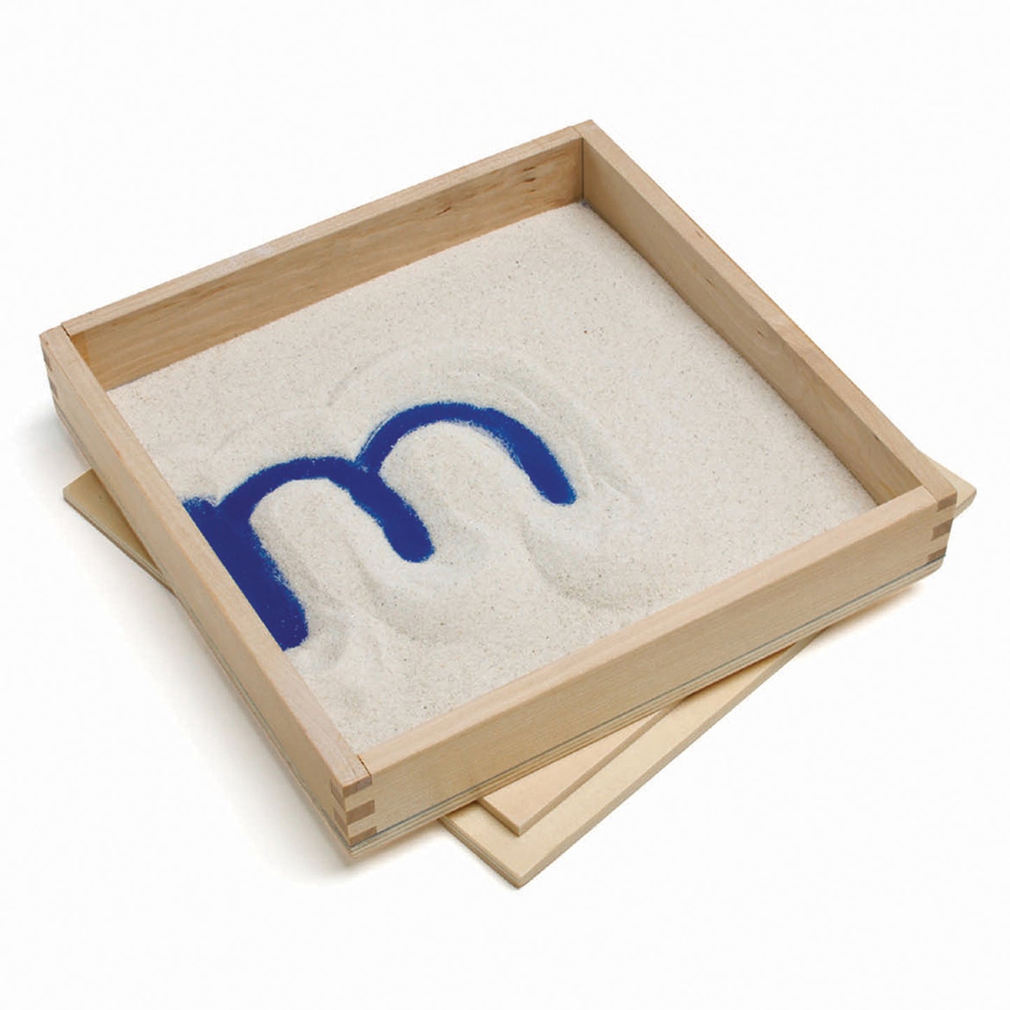 Primary Concepts Letter Formation Sand Tray - Tactile Learning Tool - 8" x 8" - Pack of 4
