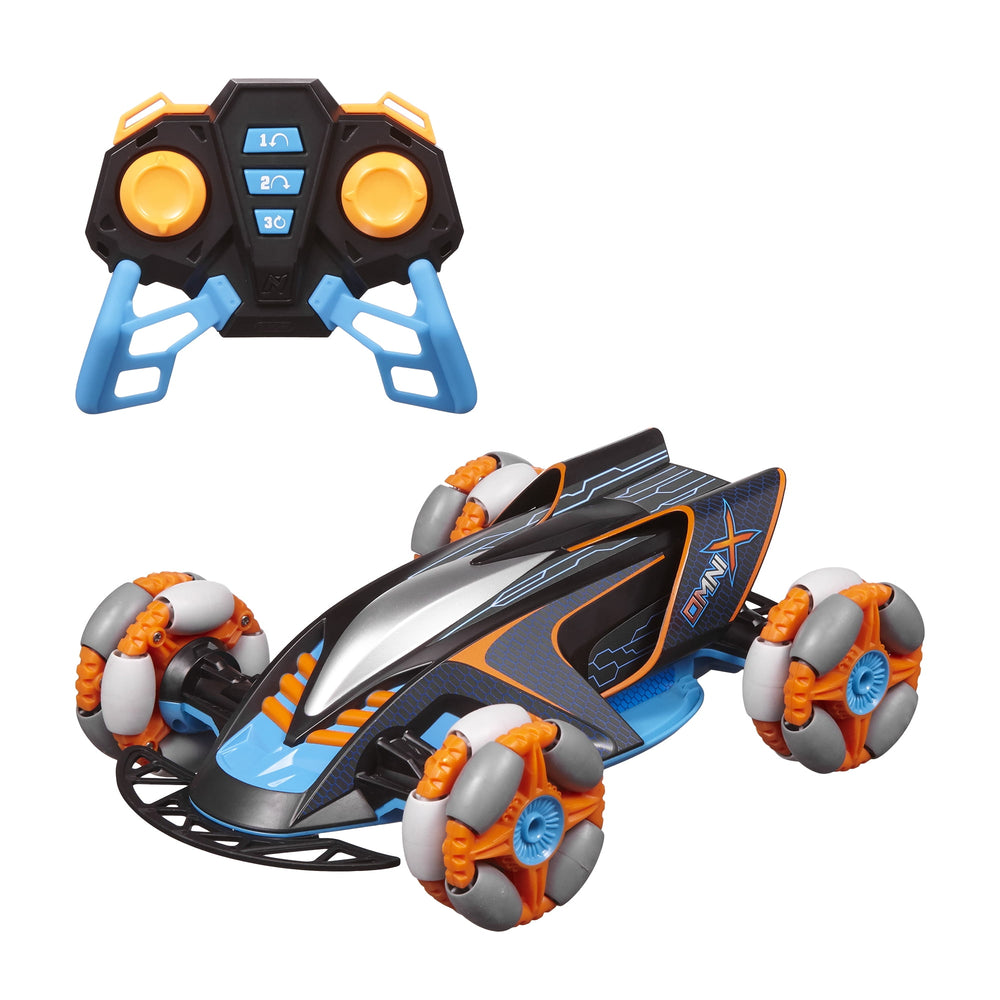 Nikko RC Omni X Black & Blue - Dual Motor 4WD Drift Car