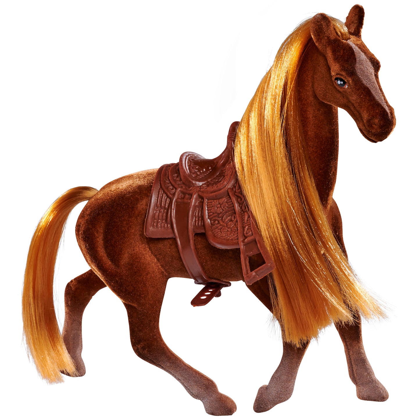 Simba Toys Flocked Horse Trio with Brushes and Saddles Set - Multicolor