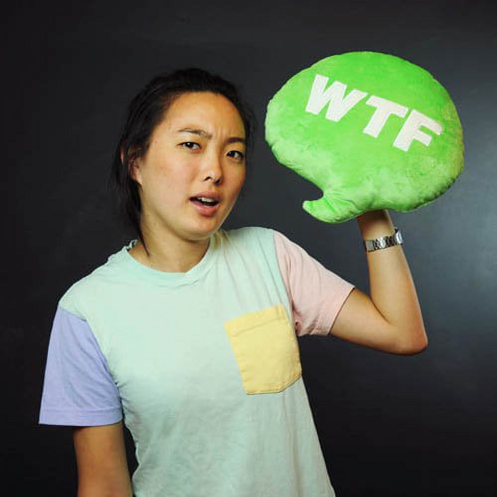 Throwboy Chat Pillows - Express Your Emotions with a WTF!