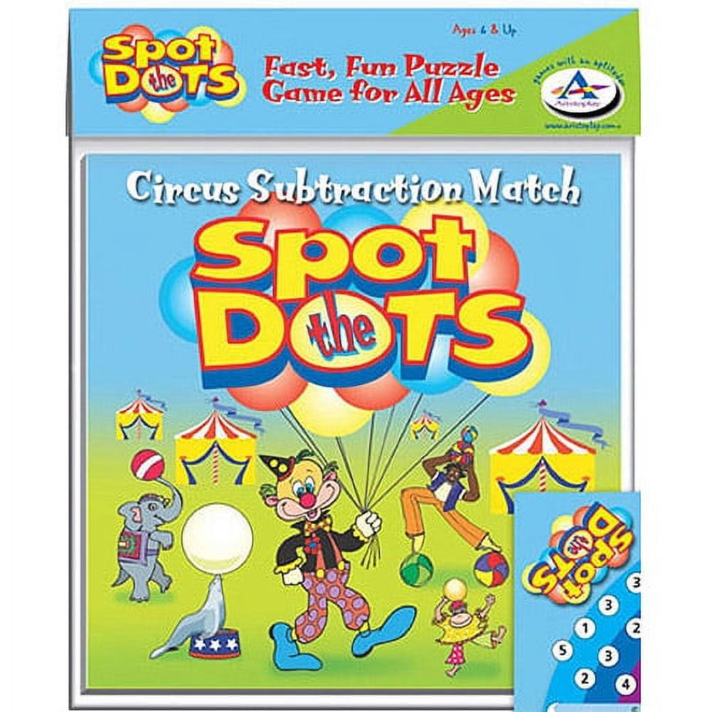 Talicor Spot The Dots - Sports Subtraction Game for Kids
