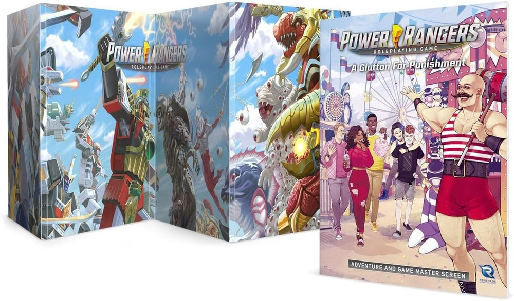 Power Rangers RPG: A Glutton for Punishment Adventure & Game Master Screen
