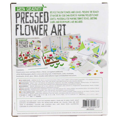 Green Creativity: Pressed Flower Art