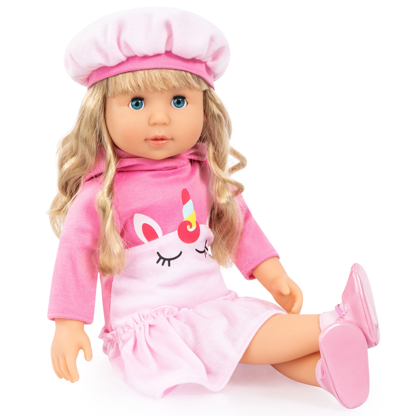 Bayer Design 18-Inch Charlene Interactive Doll - Blonde Curls
