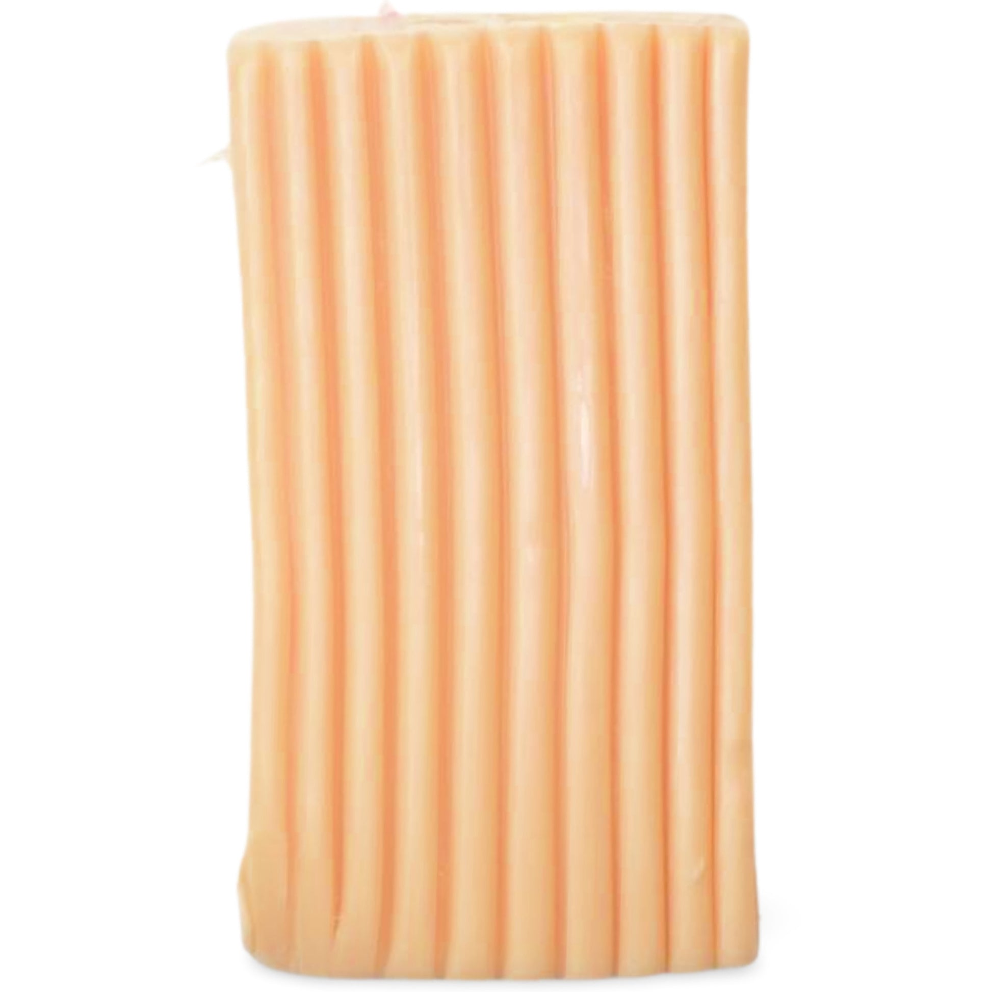 Sculpey Premo Clay Translucent 1lb block with ridged texture in cream and peach tones