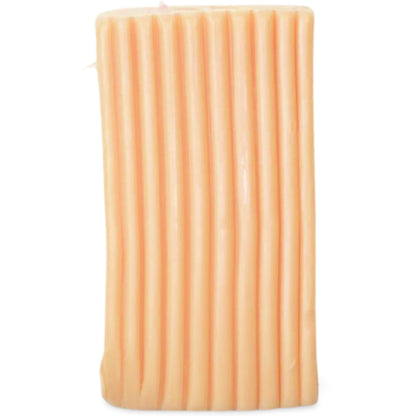 Sculpey Premo Clay Translucent 1lb block with ridged texture in cream and peach tones