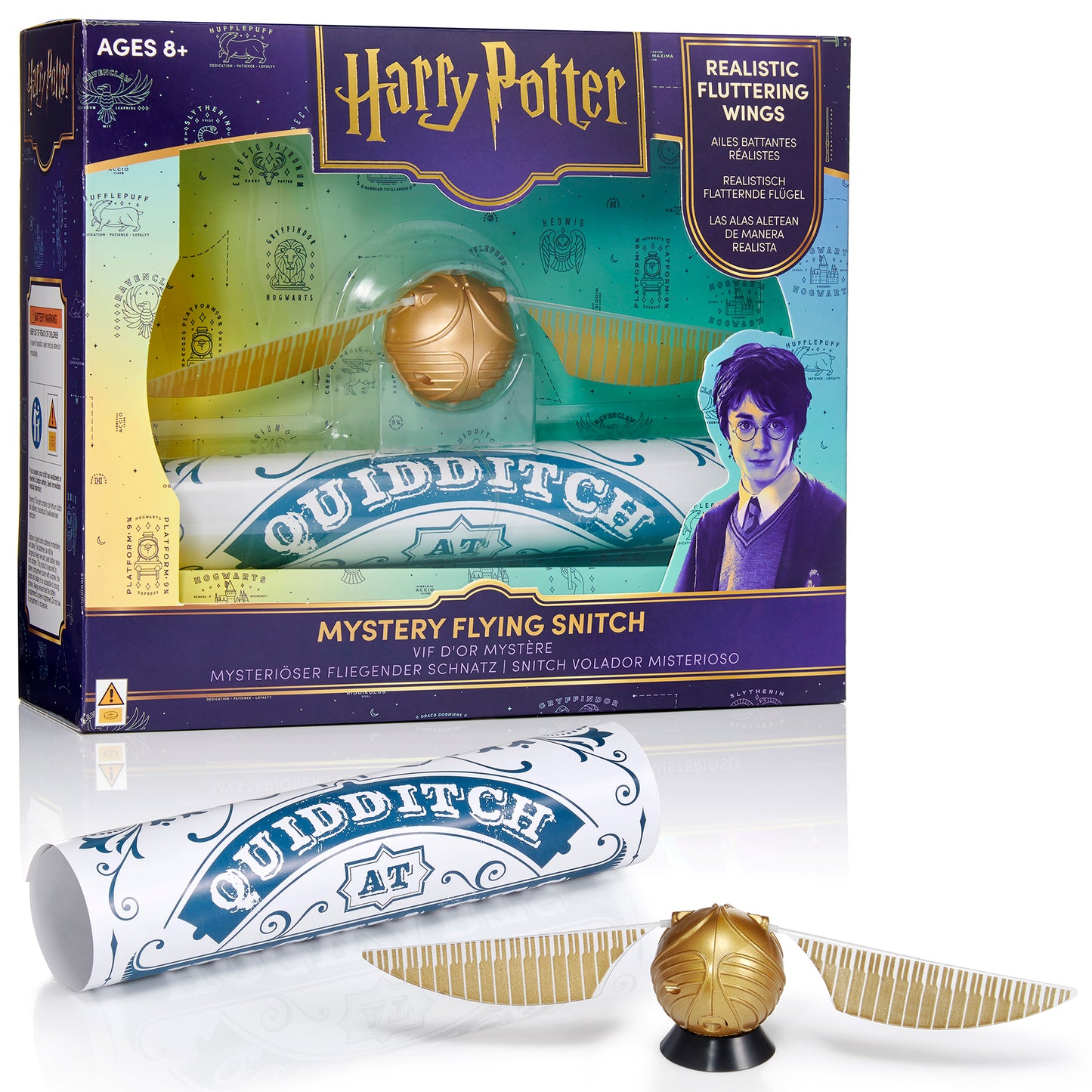 Wizarding World 1:1 Scale Mystery Flying Golden Snitch - Quidditch Ball Replica