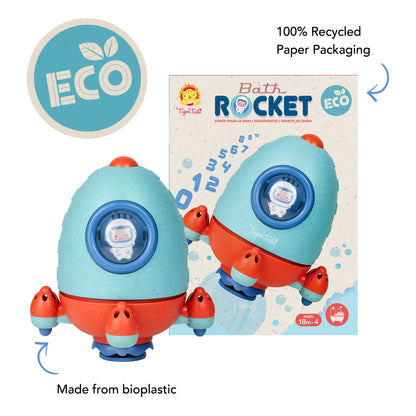 Tiger Tribe Bath Rocket ECO – Colorful Water Adventure Toy