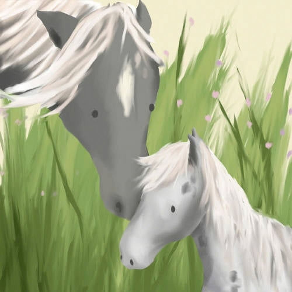 Oopsy Daisy's Leanne & Ladybug 10 inch Giclee Canvas Wall Art