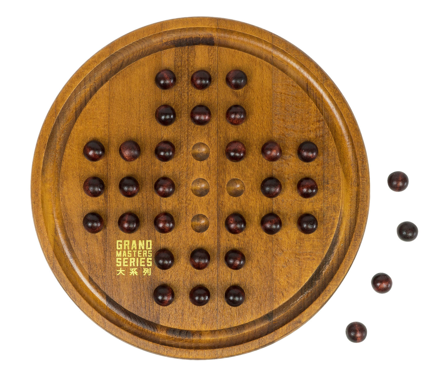 Grand Masters Yuan Solitaire Wooden Logic Puzzle