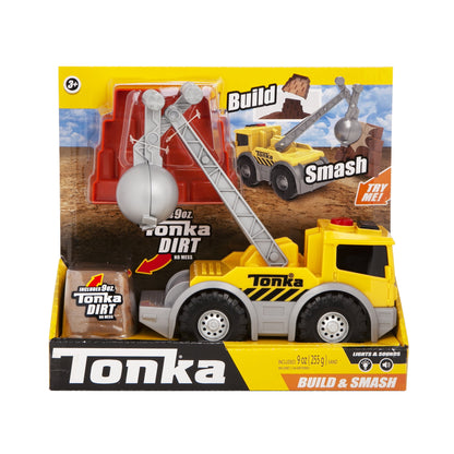 Tonka Build and Smash Crane Truck Playset